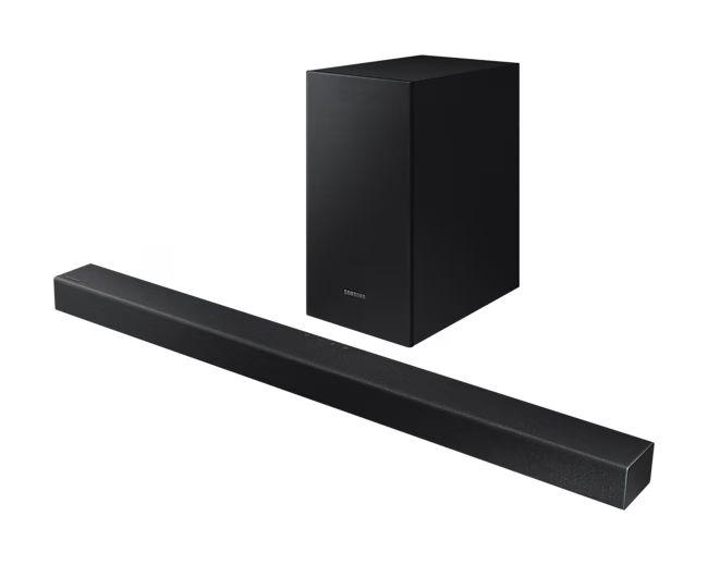 Samsung T420 2.1ch Soundbar with Wired Subwoofer & Game mode