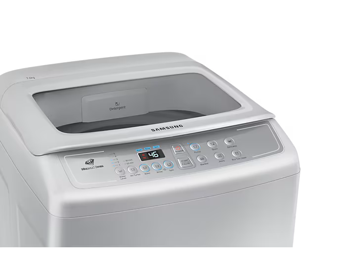 Samsung Washing Machine Maldives-WA70H4000SG/FQ, top view
